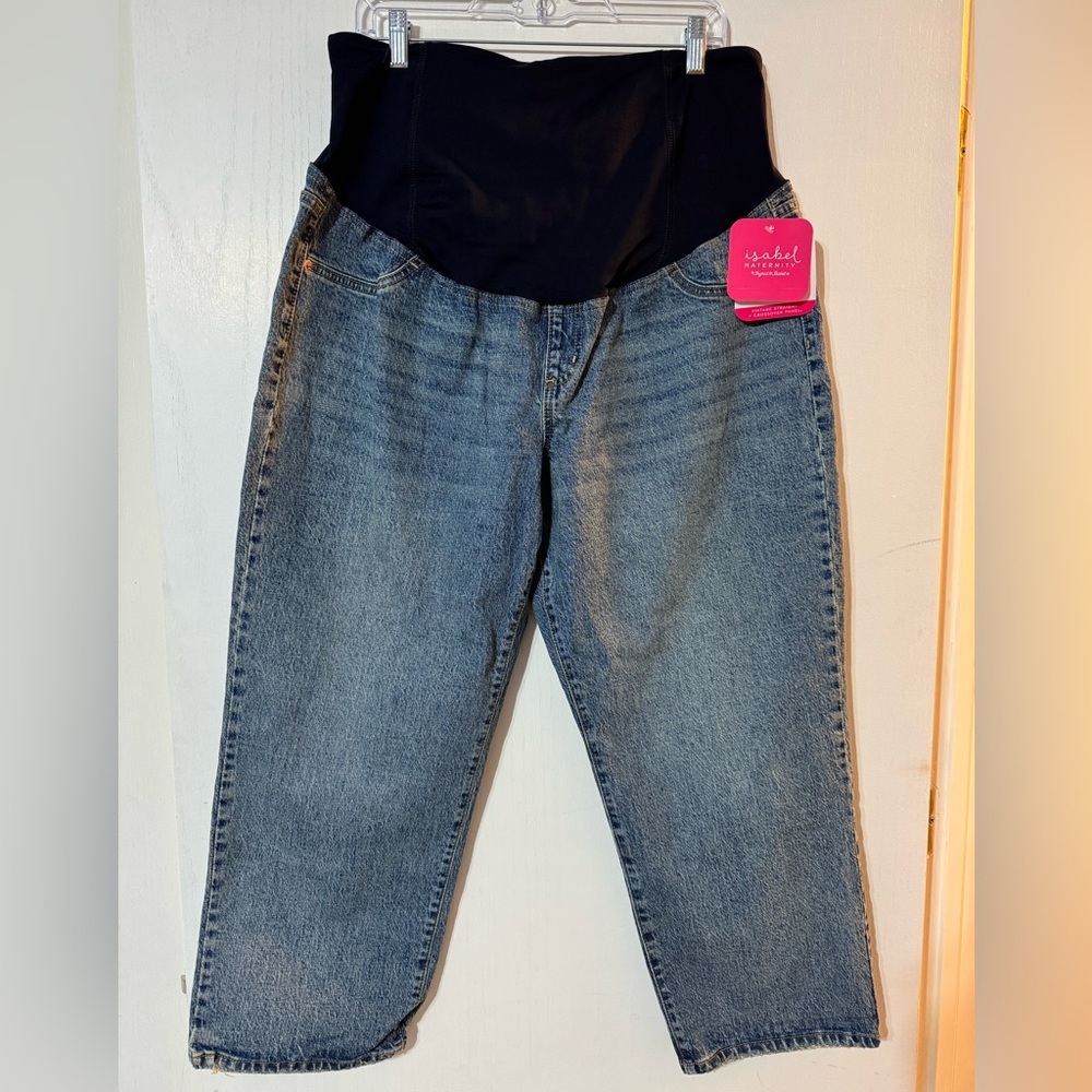 Isabel Maternity by Ingrid & Isabel Women's Blue Jeans. Size 16